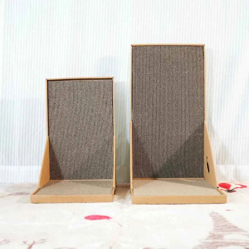 L-Shaped Cat Scratching Post for Furniture Protection