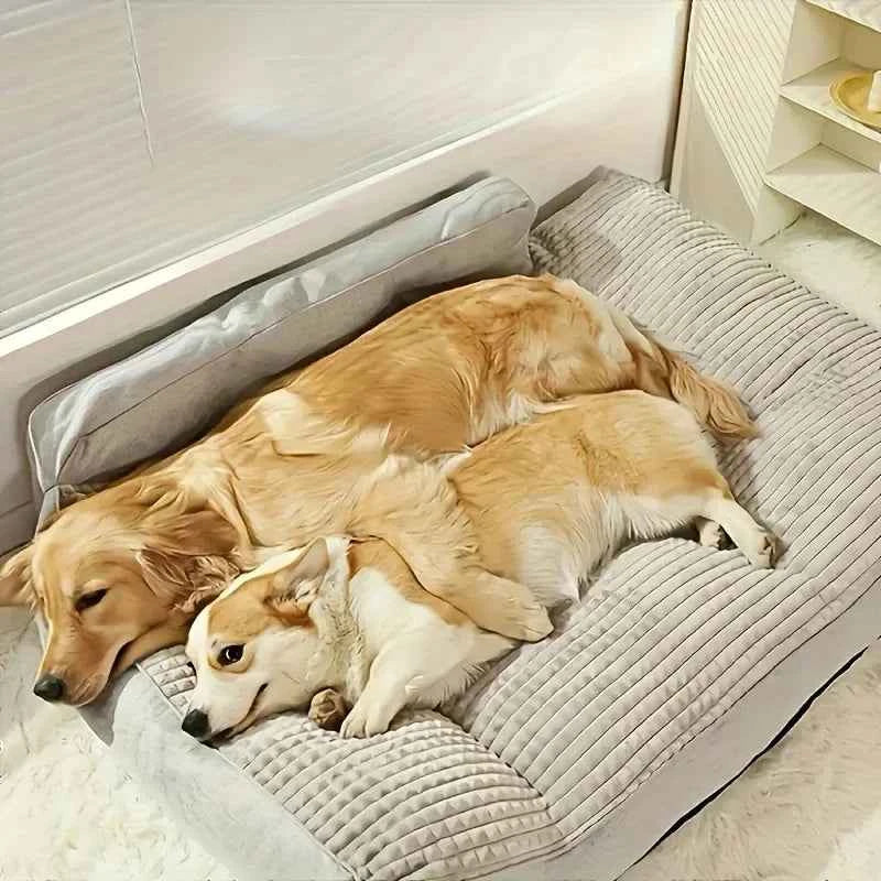 Oversized Dog Bed – Large Cooling Mattress Sofa for Adults and Pets