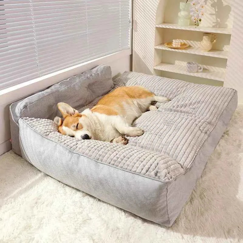 Oversized Dog Bed – Large Cooling Mattress Sofa for Adults and Pets