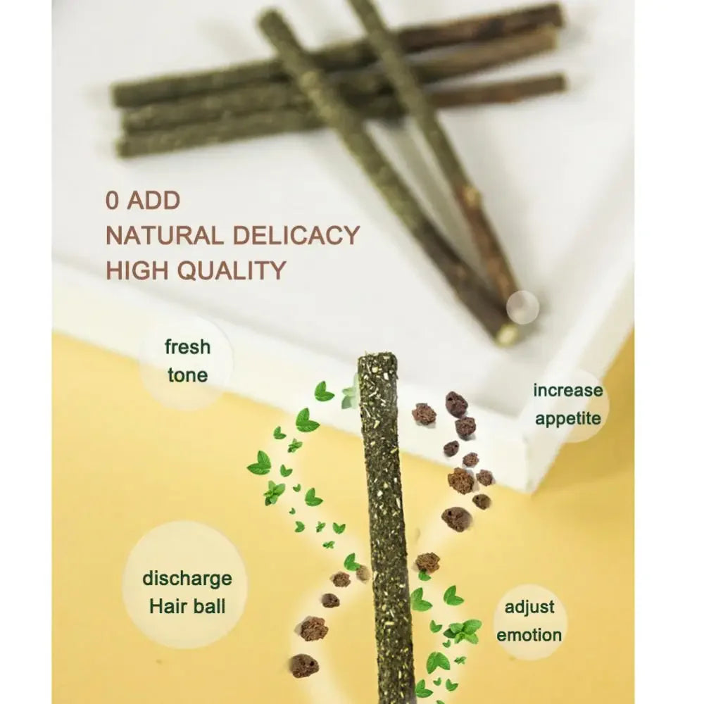 Natural Silvervine Cat Chew Sticks, 6-Pack