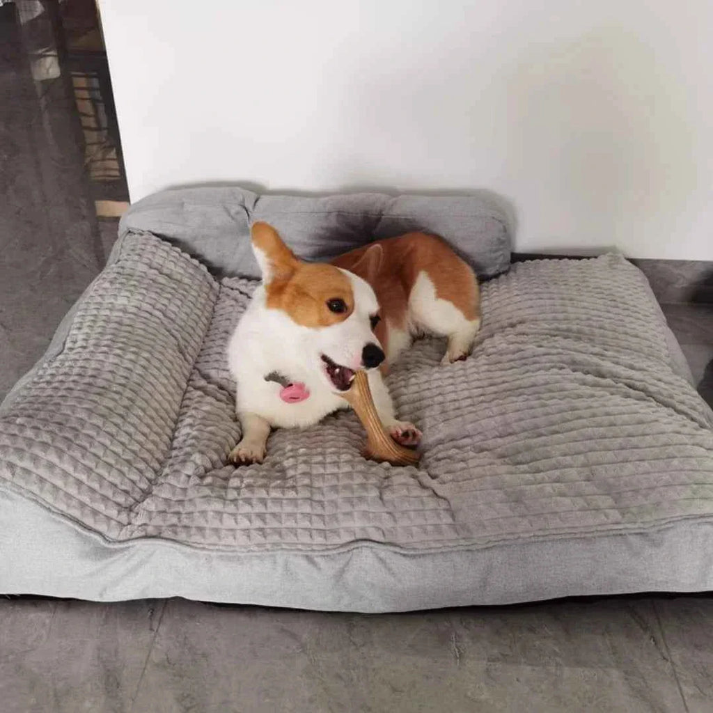 Oversized Dog Bed – Large Cooling Mattress Sofa for Adults and Pets