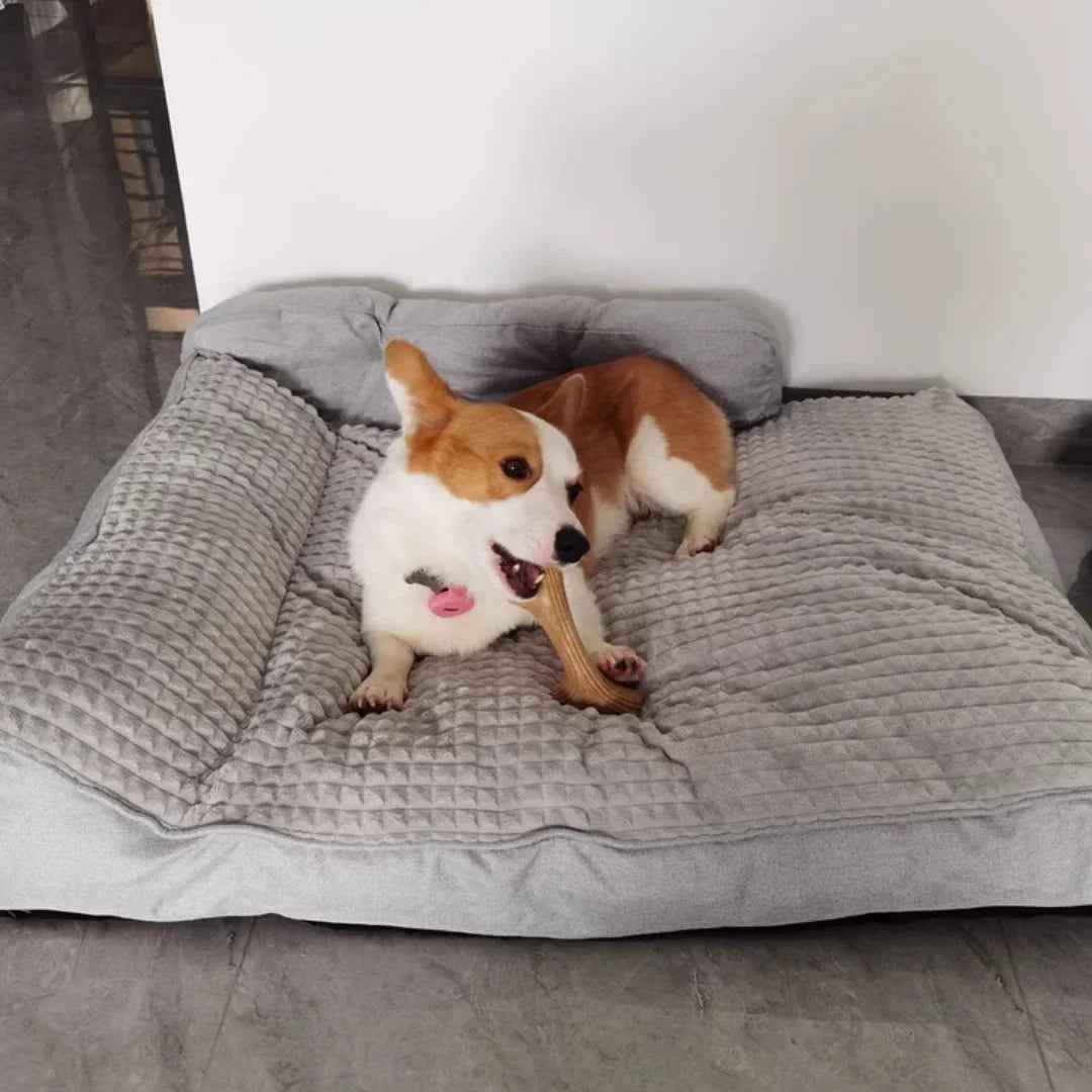 Oversized Dog Bed – Large Cooling Mattress Sofa for Adults and Pets