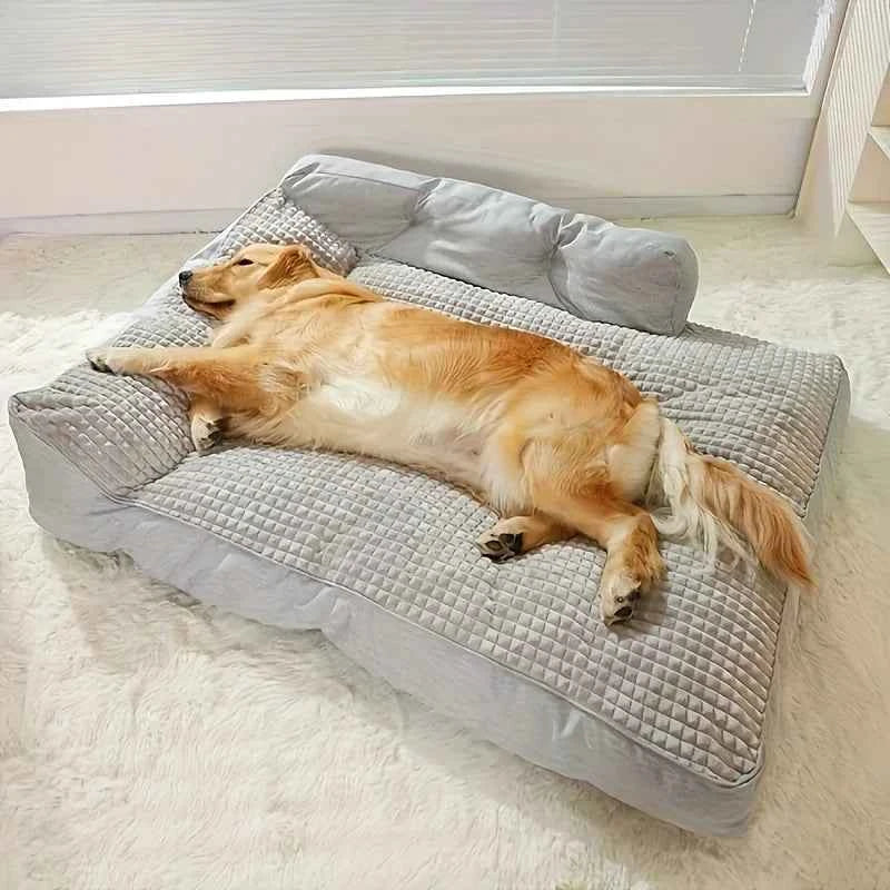Oversized Dog Bed – Large Cooling Mattress Sofa for Adults and Pets
