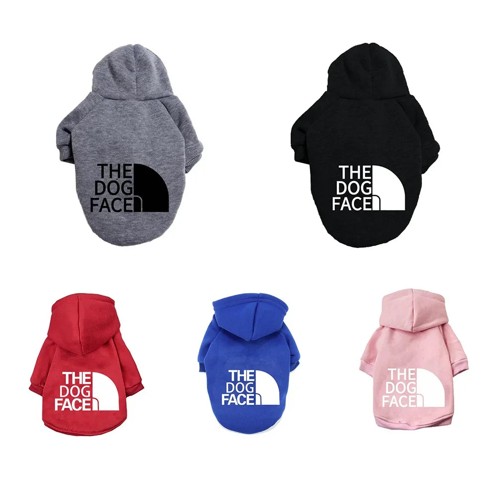 Pet Dog Hoodies The Dog Face