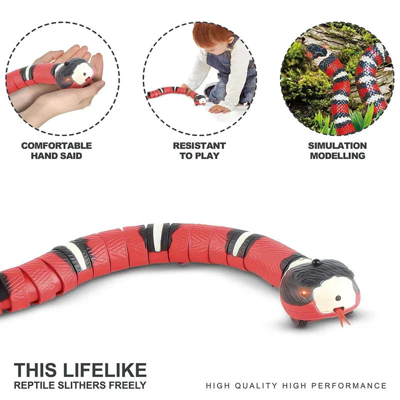 Interactive Electronic Cat Toy for Indoor Play and Enrichment