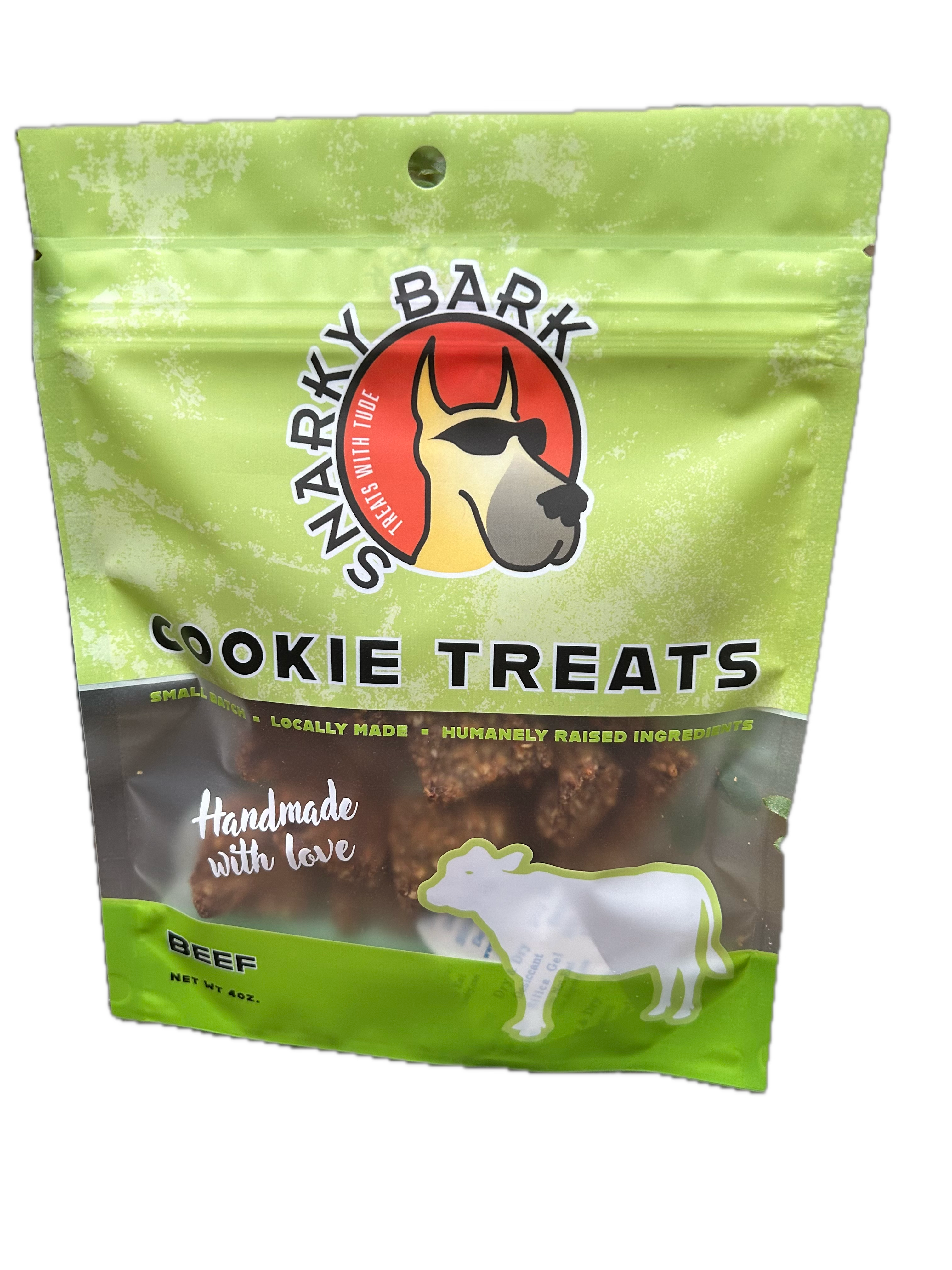 Grass-Fed Beef Limited Ingredient Dog Treats, Refrigerated