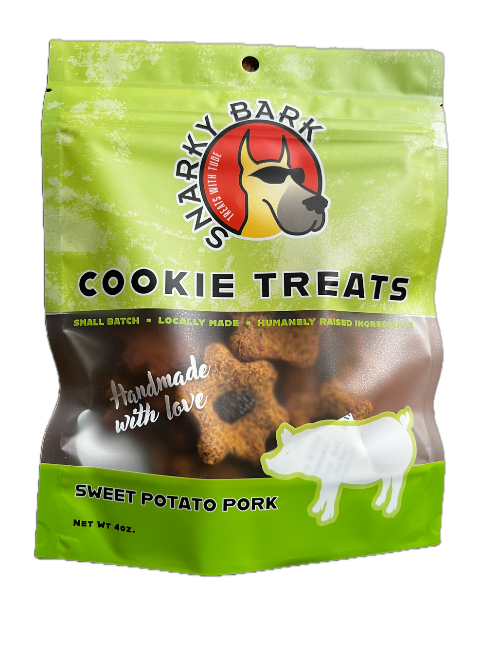 Sweet Potato & Pork Pet Treats – Limited Ingredient, Locally Sourced