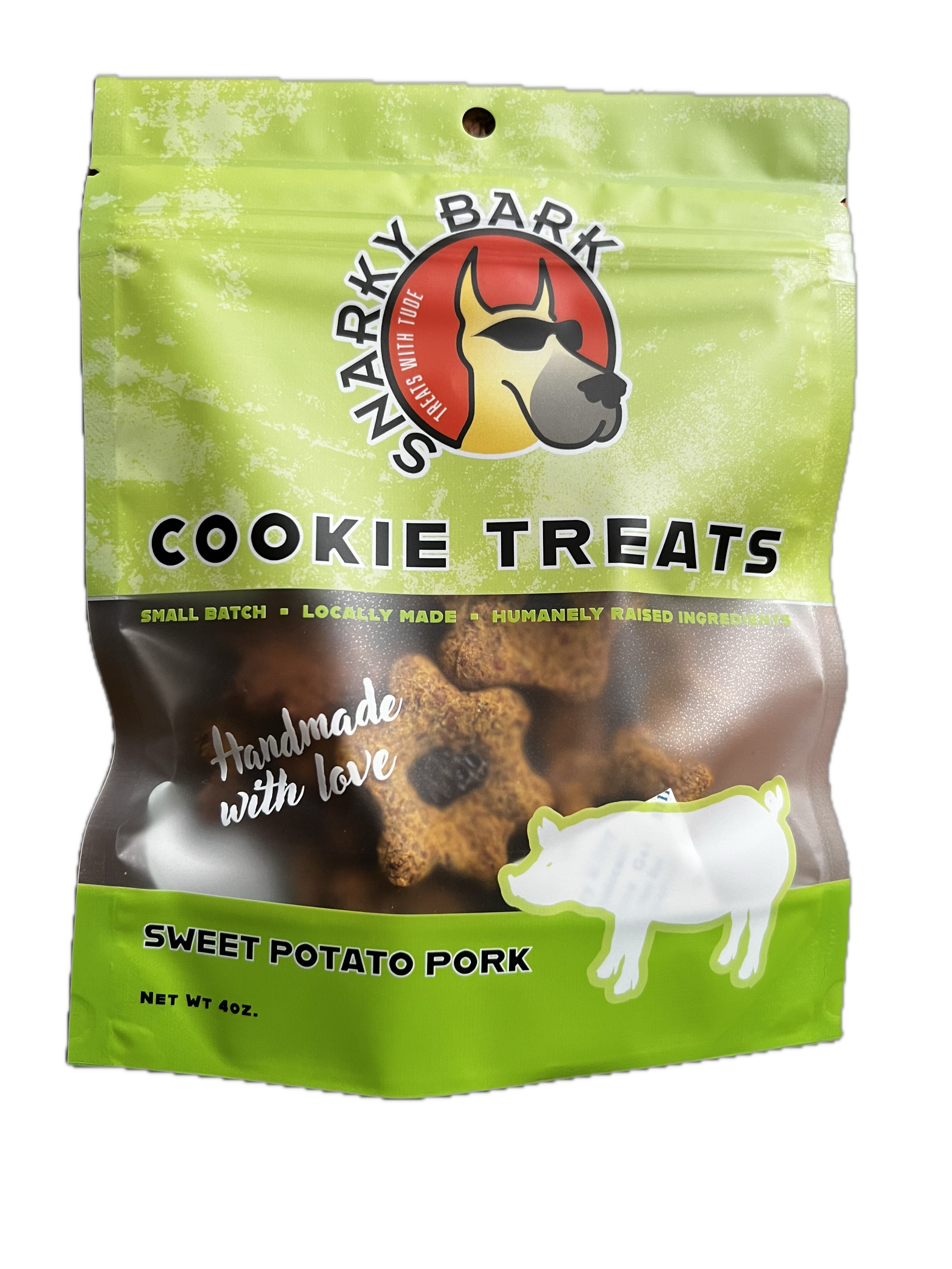 Sweet Potato & Pork Pet Treats – Limited Ingredient, Locally Sourced