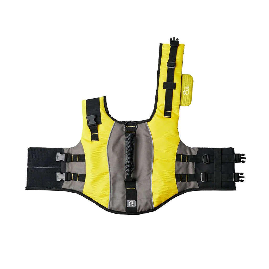 GF PET Dog Life Vest with Chin Flotation and Reflective Details