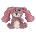 KONG Scrumplez Plush Dog Toy with Sliding Ears and Squeaker