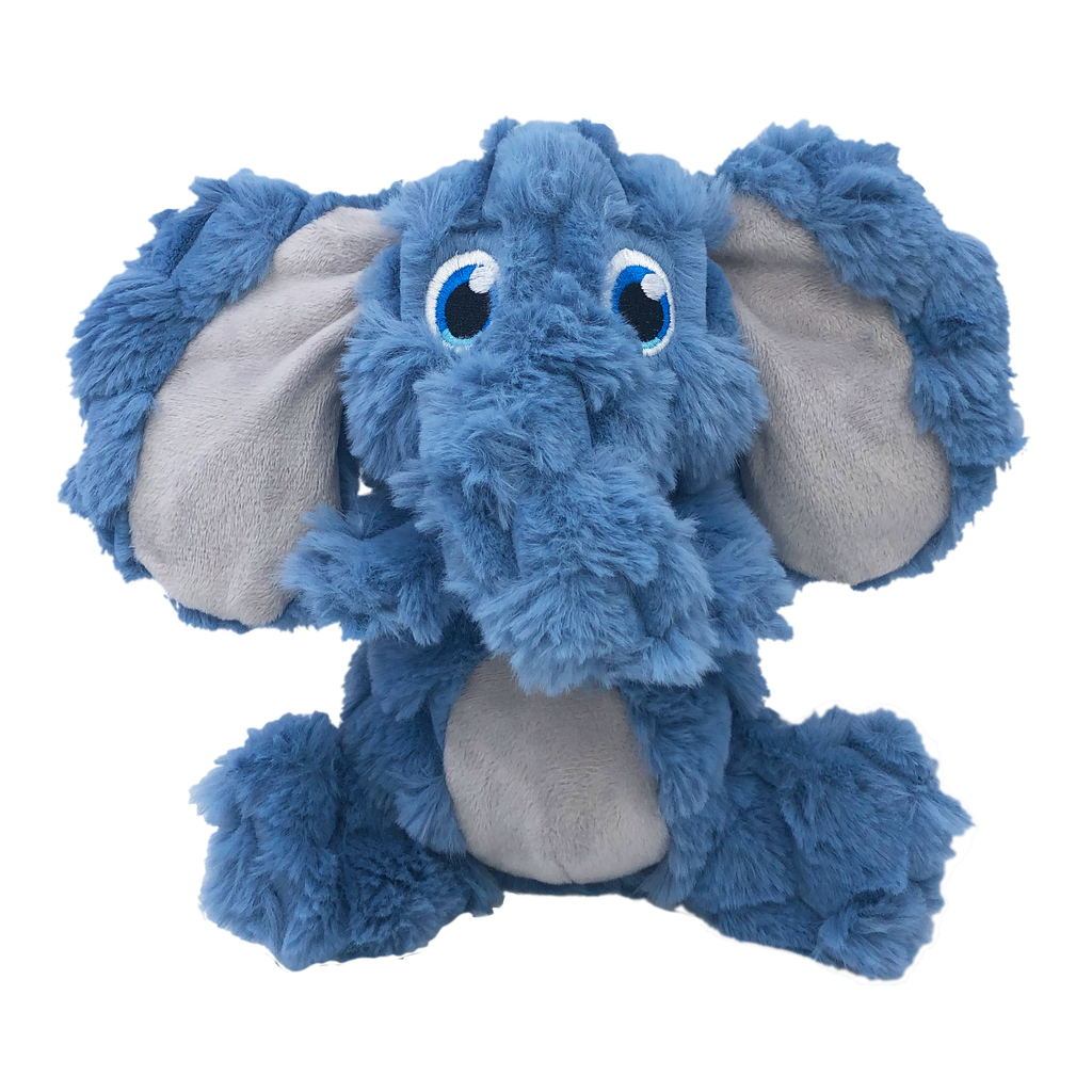 KONG Scrumplez Critter Plush Dog Toy with Sliding Ears