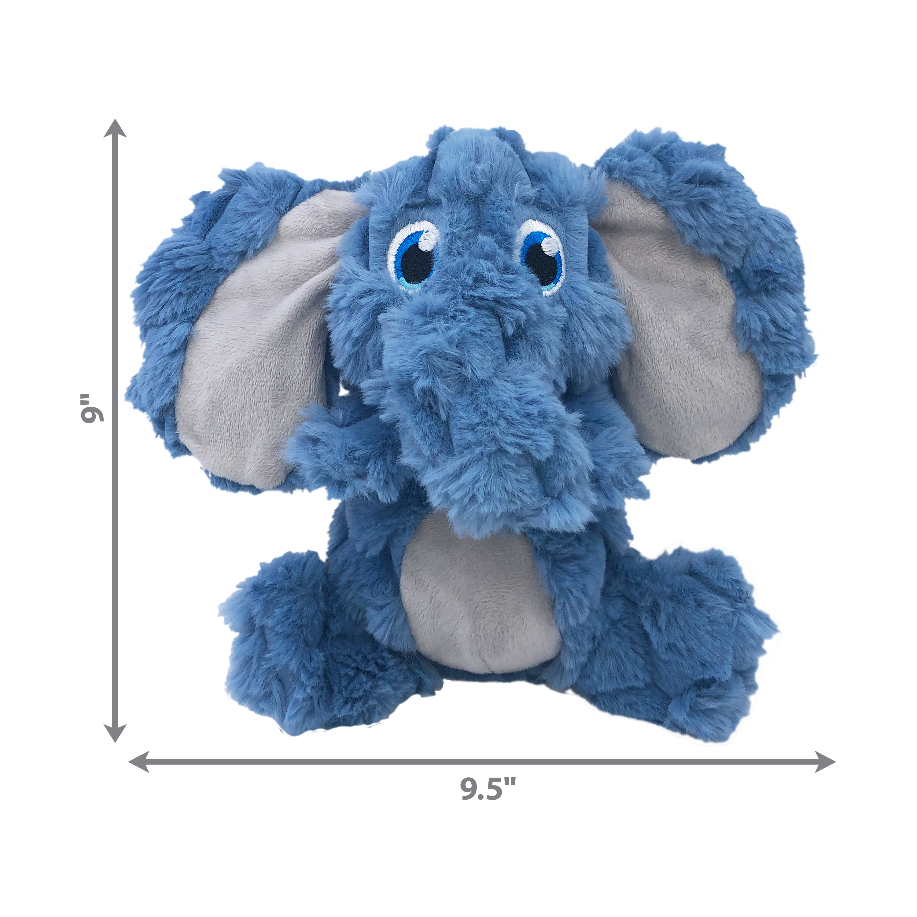 KONG Scrumplez Critter Plush Dog Toy with Sliding Ears