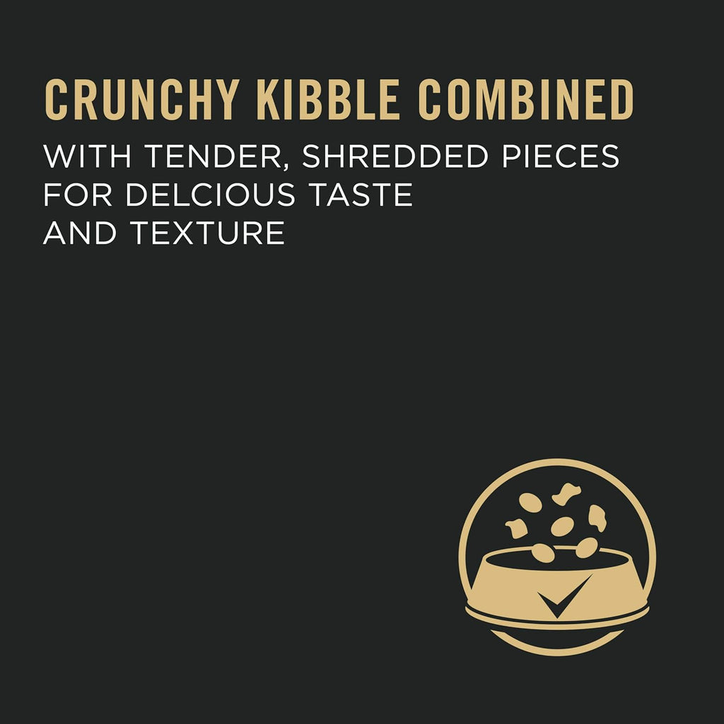 Puppy Dry Dog Food with Chicken and Shredded Pieces