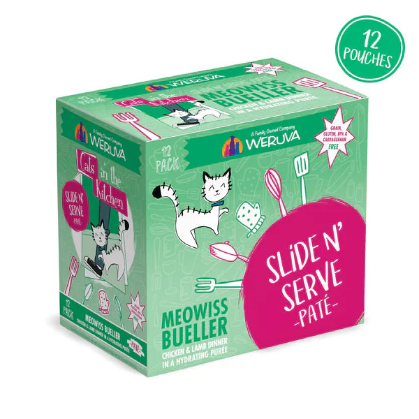 Chicken, Lamb & Tuna Protein Cat Food Pouch
