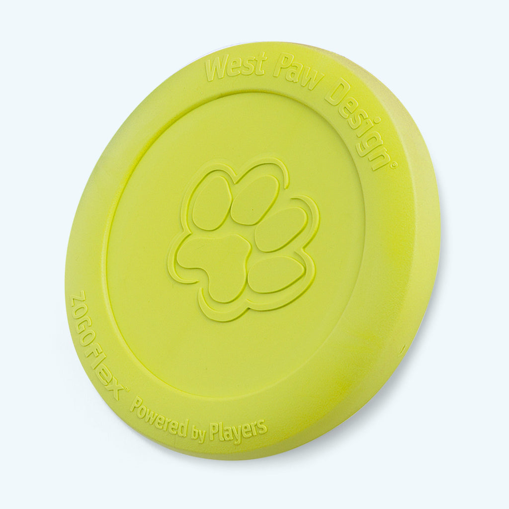 Zisc Soft Dog Disc for Gentle Chewers, Lightweight & Floatable