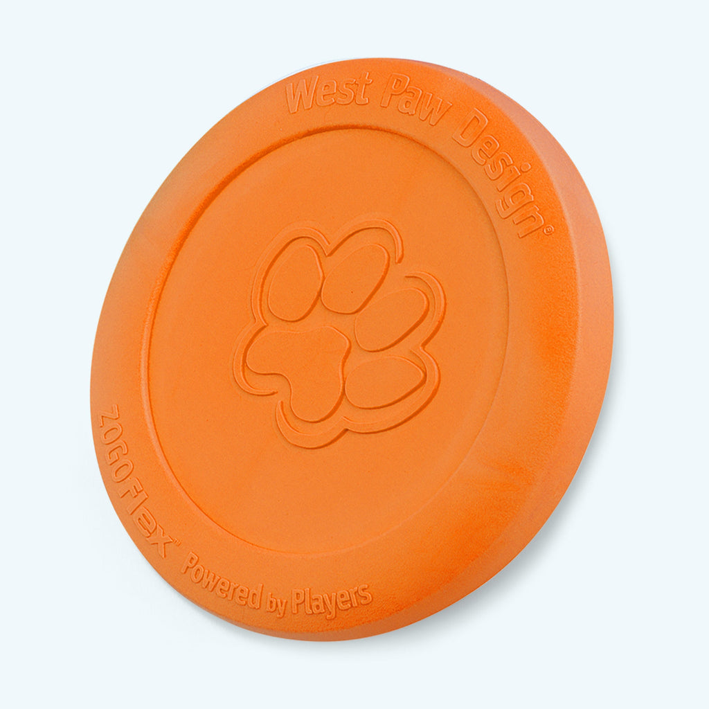 Zisc Soft Dog Disc for Gentle Chewers, Lightweight & Floatable