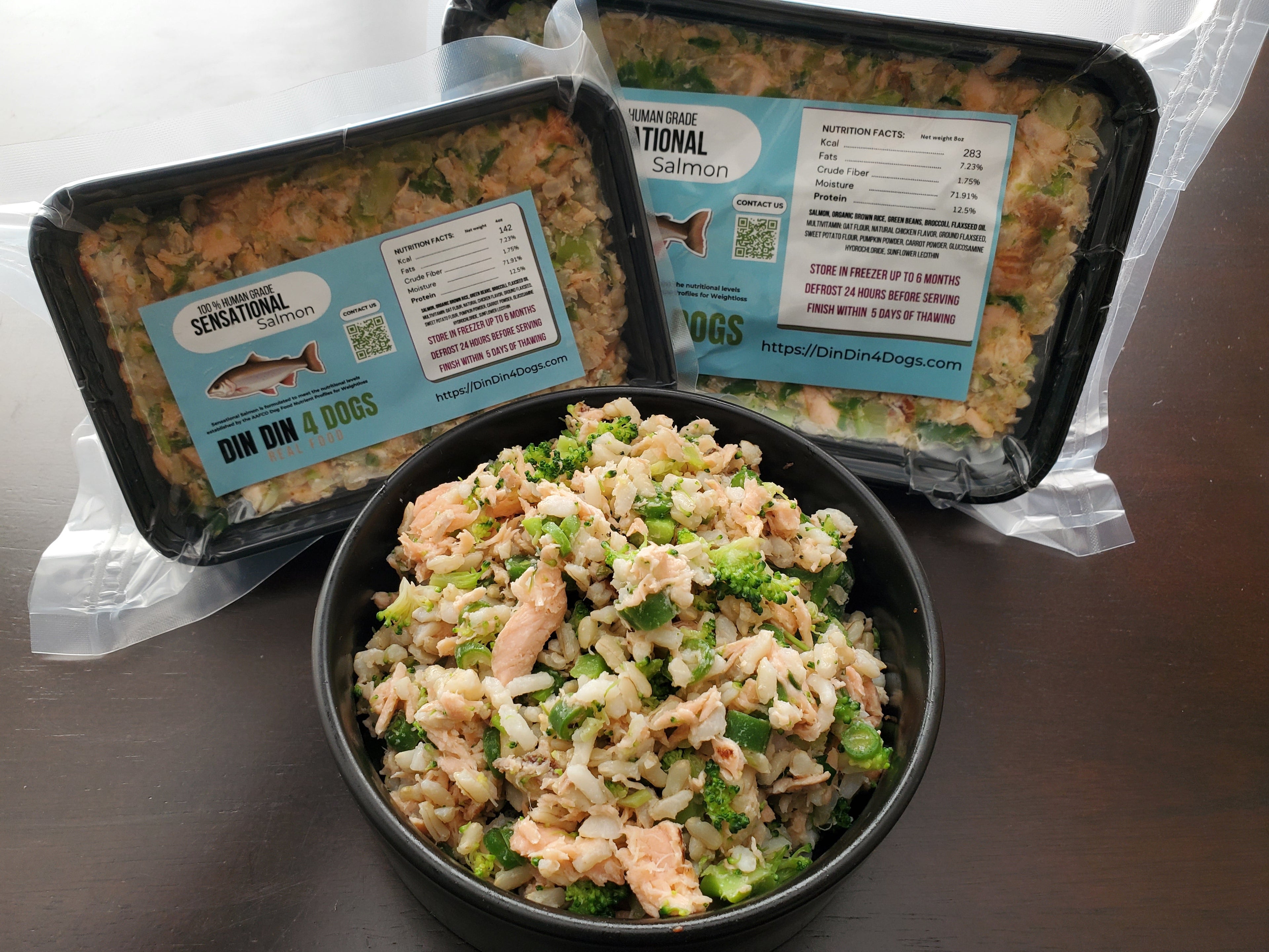 Sensational Salmon Sampler 6 Pack Dog Treats