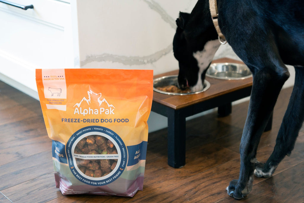 Raw Grain-Free Dog Food with Grass-Fed Beef and Organs