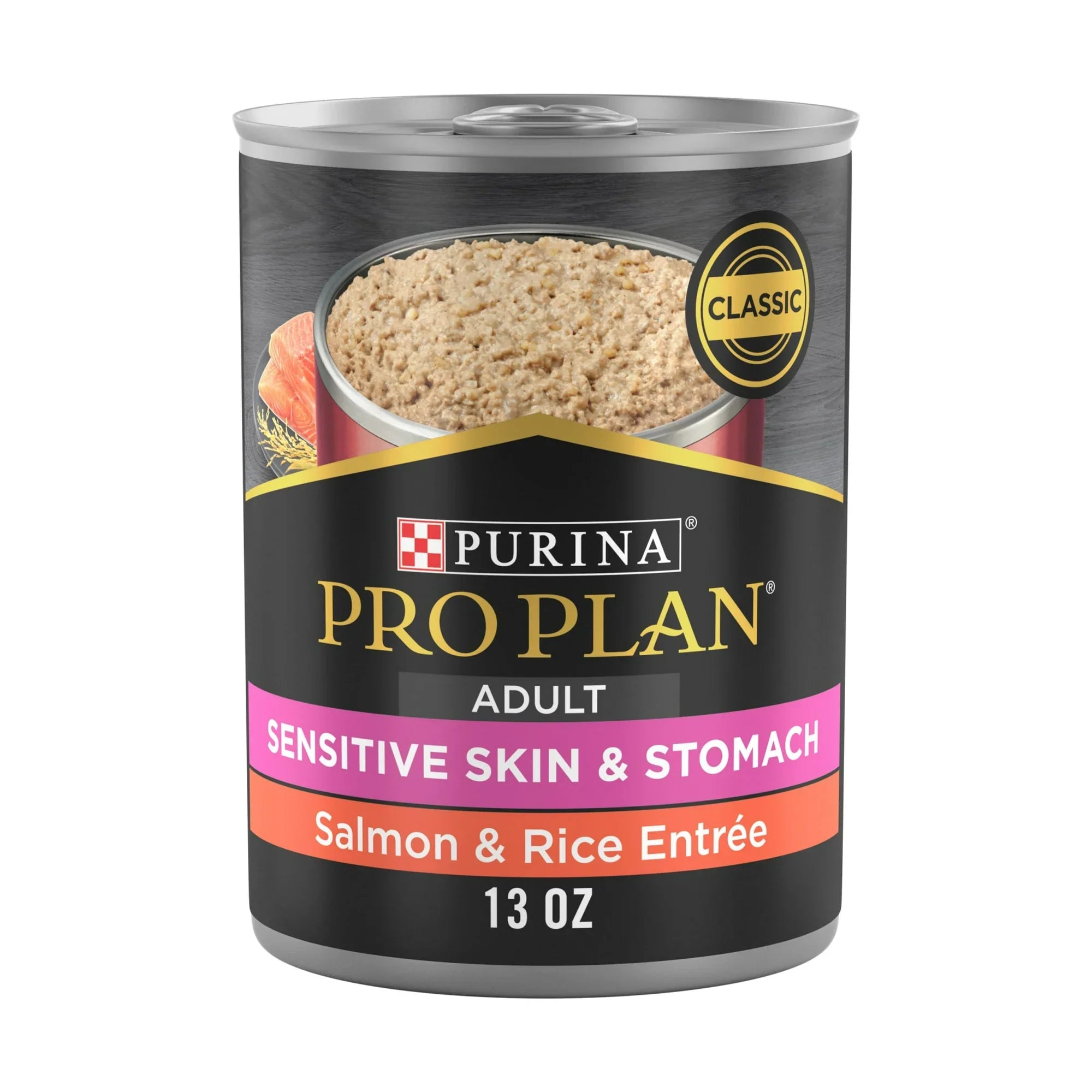 High-Protein Salmon & Rice Wet Dog Food for Sensitive Skin