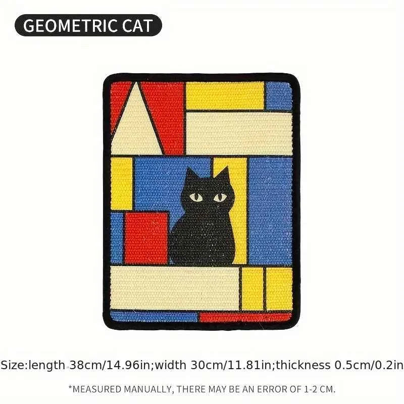 Wall Mounted Cat Scratching Mat for Furniture Protection