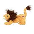 KONG Scampers Wildlife Plush Dog Toy with Squeaker