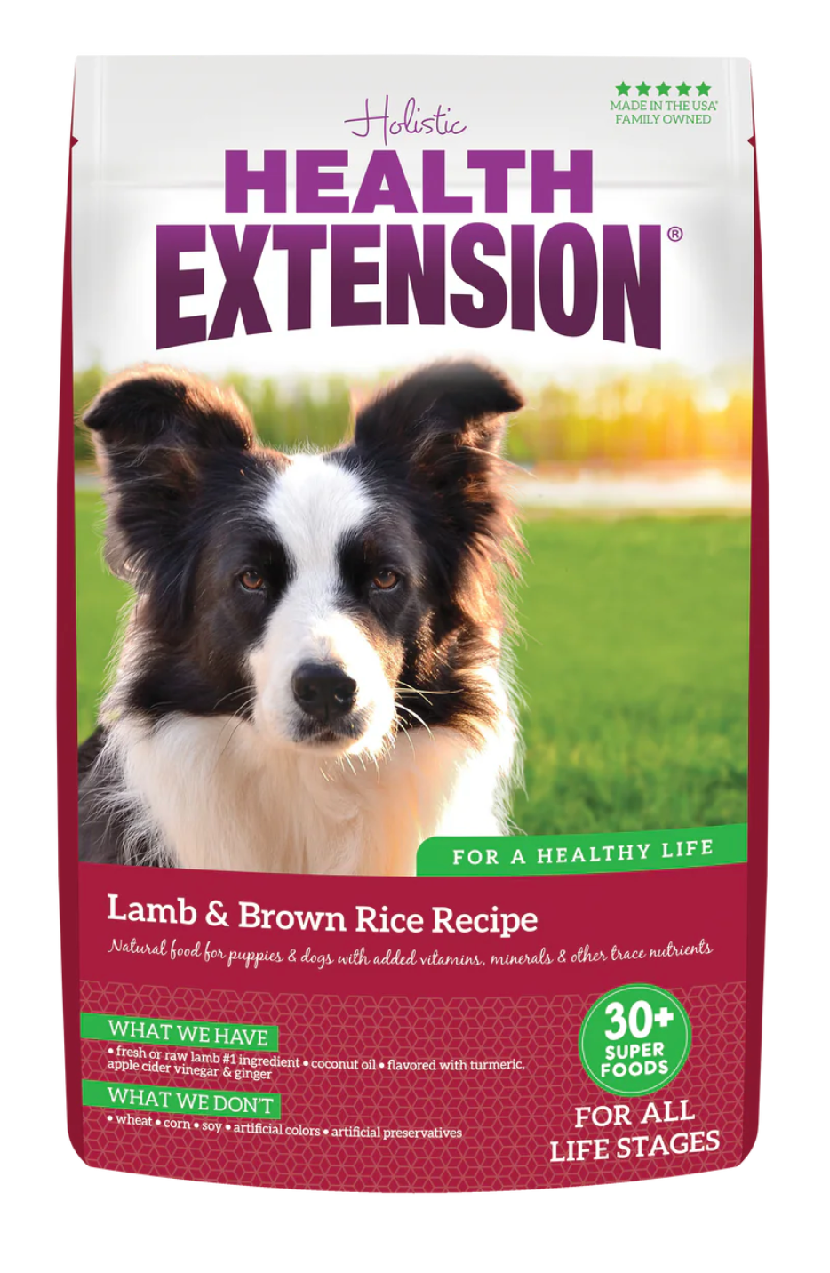 Lamb & Salmon Meal Adult Dog Food with Grains, Fruits & Vegetables