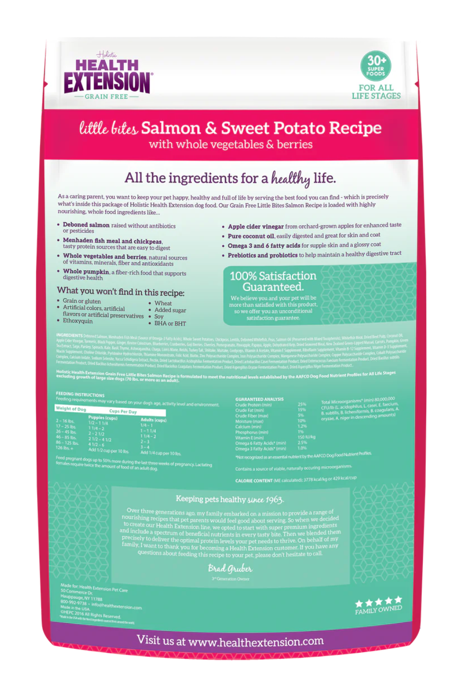 Salmon & Whitefish Recipe Dry Dog Food with Superfoods