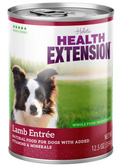 Slow-Cooked Lamb Wet Dog Food with Carrots and Brown Rice