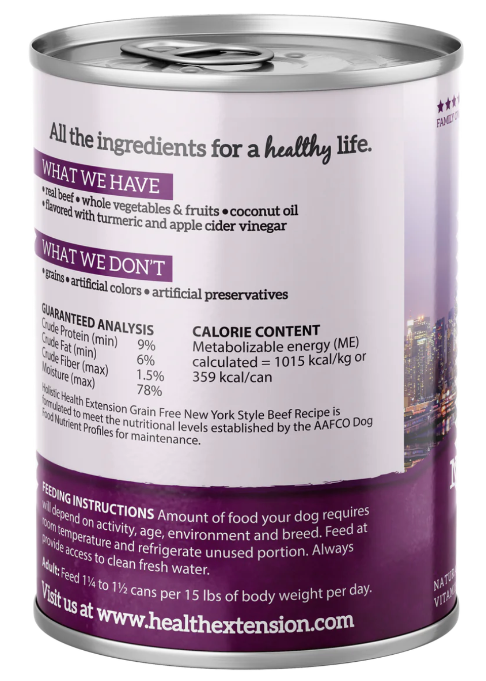 Beef & Vegetable Slow-Cooked Dog Food with Superfoods