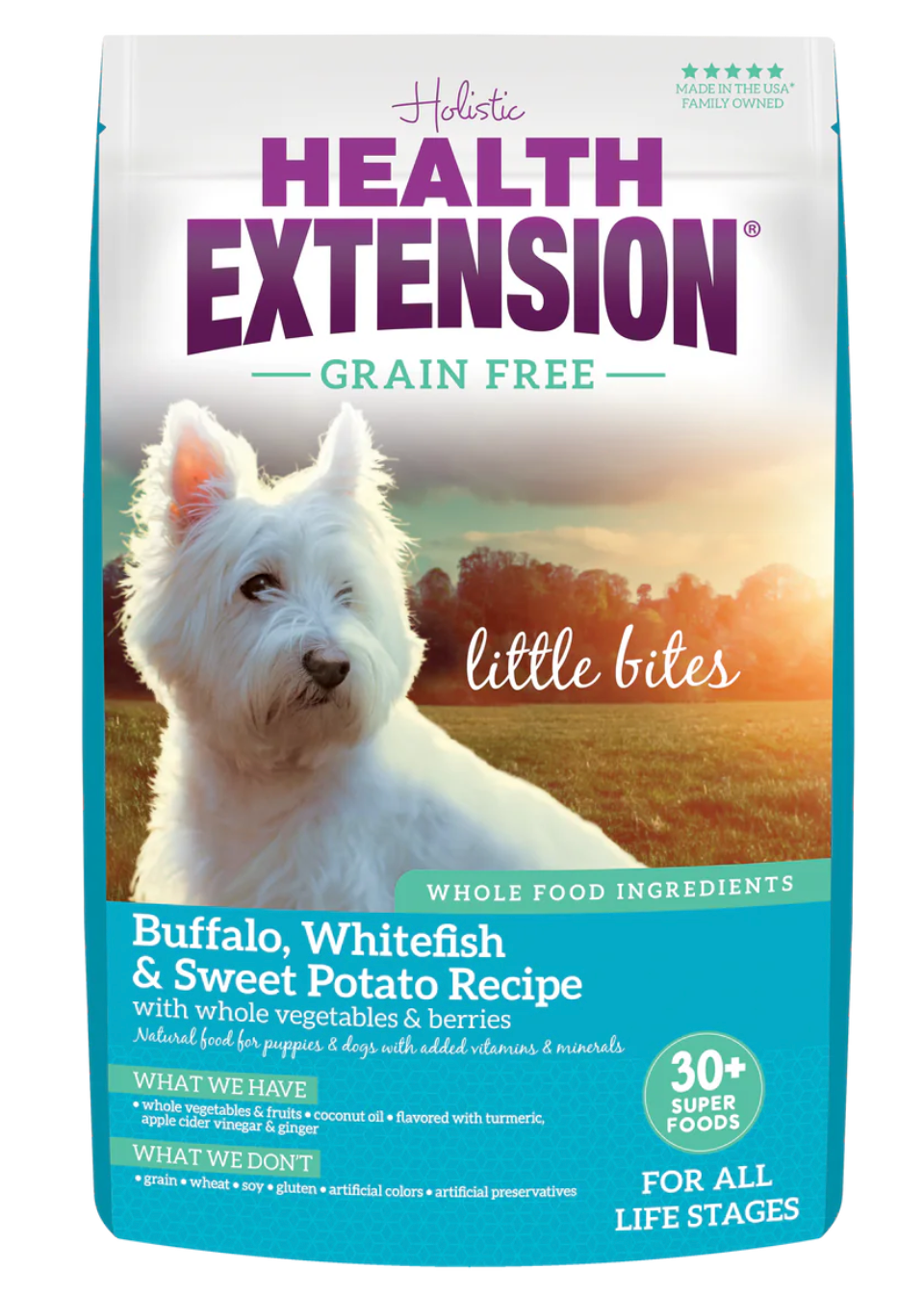 Buffalo & Whitefish Dog Food with Fruits and Vegetables