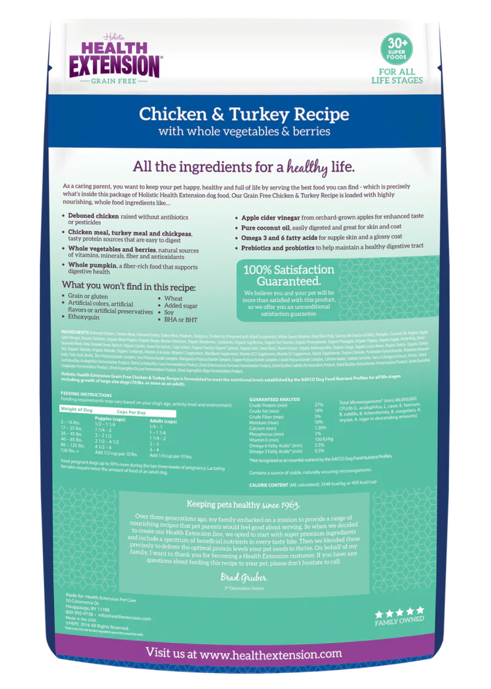 Slow-Cooked Chicken & Turkey Dog Food with Vegetables and Superfoods