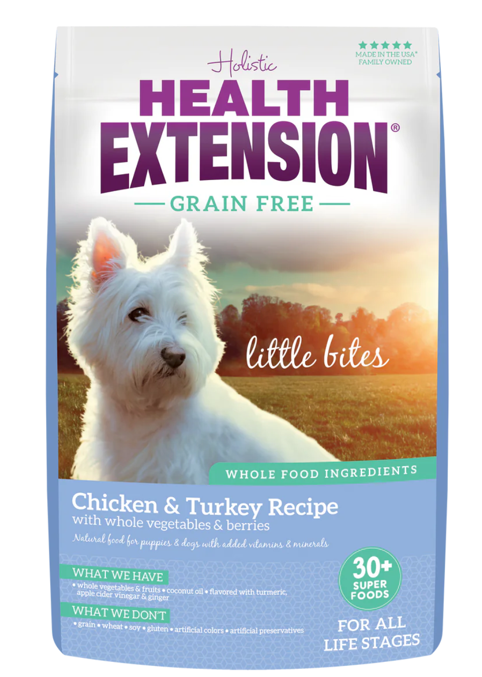 Organic Chicken & Turkey Dog Food with Vegetables and Superfoods