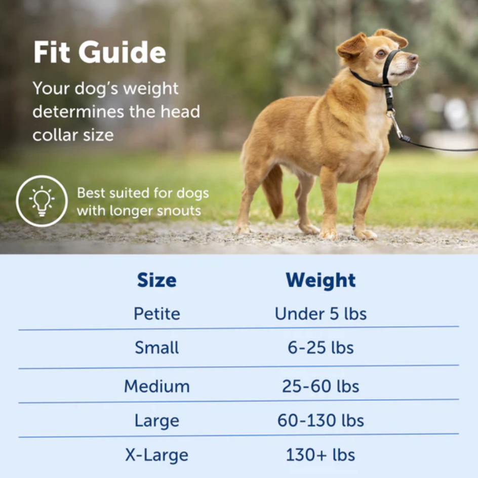 Gentle Leader Headcollar for Dogs – No-Pull, Adjustable Fit