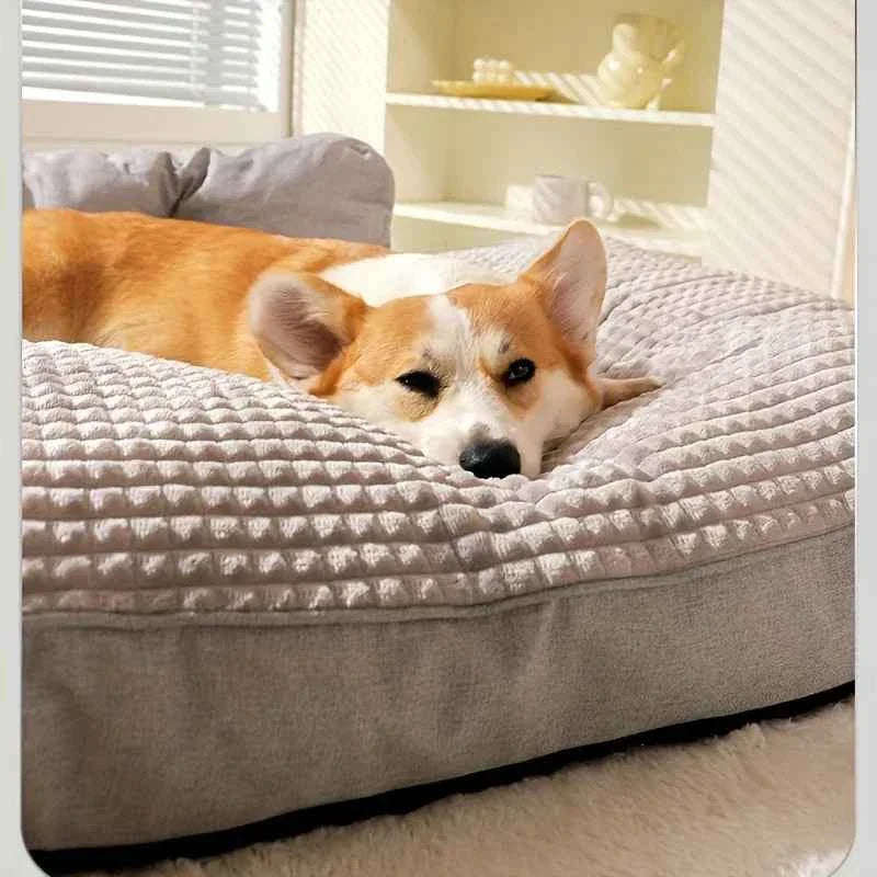 Oversized Dog Bed – Large Cooling Mattress Sofa for Adults and Pets