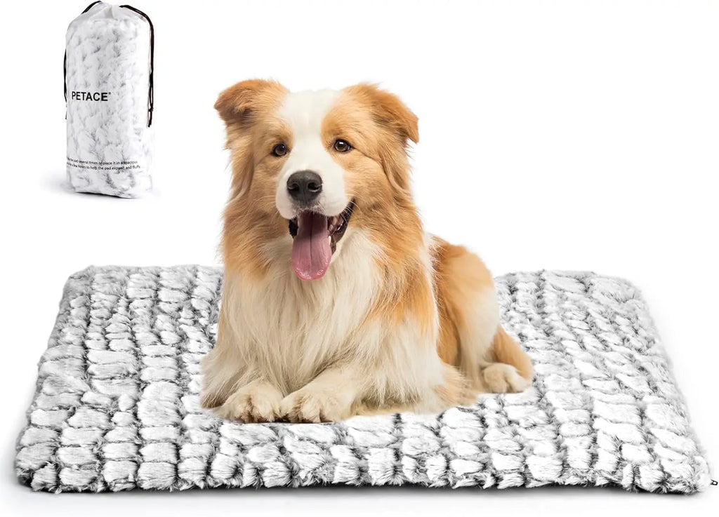 Self‑Warming Pet Bed, Ultra‑Soft Heated Pad w/ Washable Cover, For Dogs & Cats