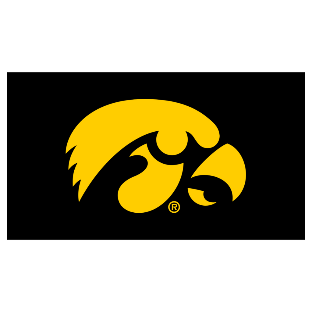University of Iowa Herky the Hawk Plush Dog Toy