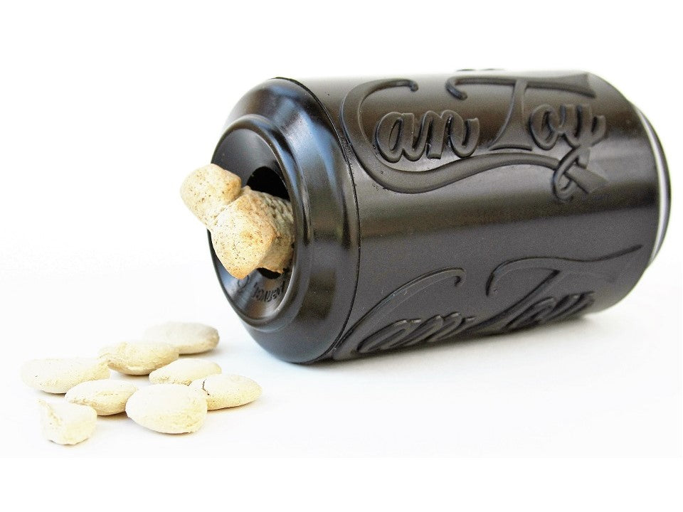 Magnum Can Toy Durable Rubber Dog Chew & Treat Dispenser