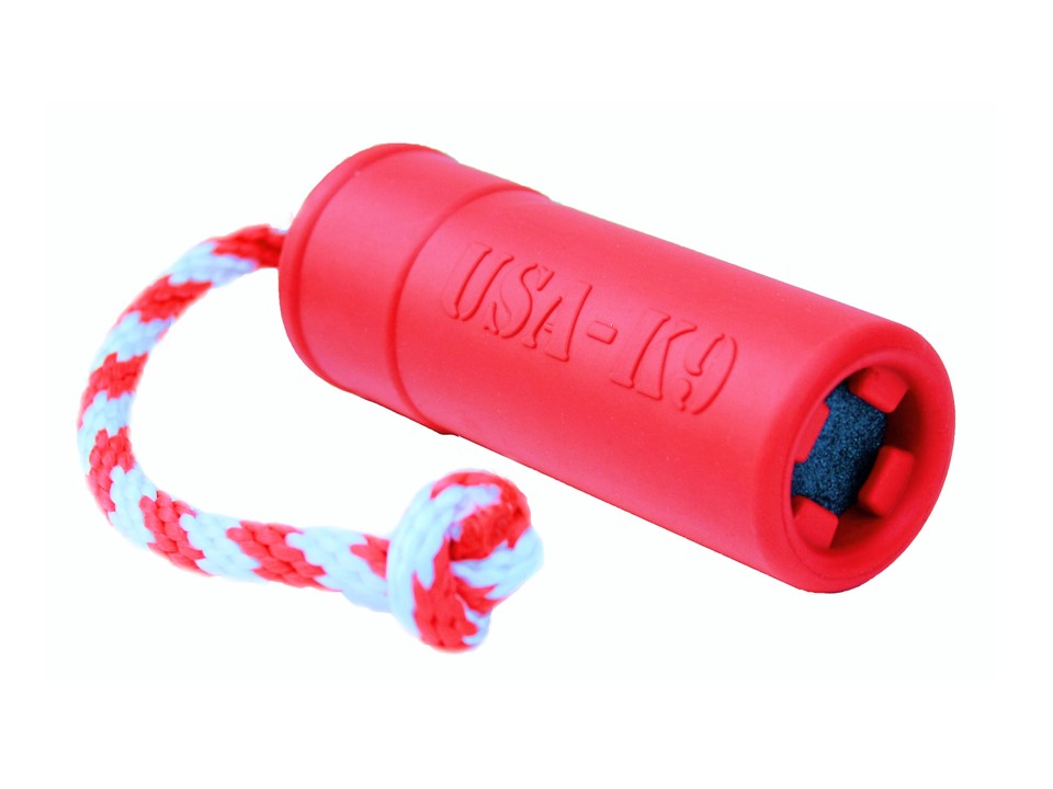 USA-K9 Firecracker Durable Rubber Floating Dog Training Dummy