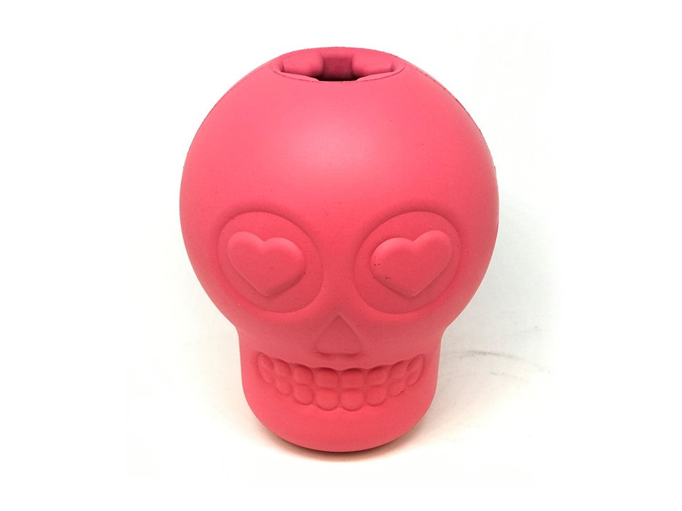 Sugar Skull Dog Chew Toy & Treat Dispenser for Large Dogs