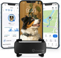 Smart GPS Dog Tracker with Health Monitoring – Black, for Dogs 8 lbs+