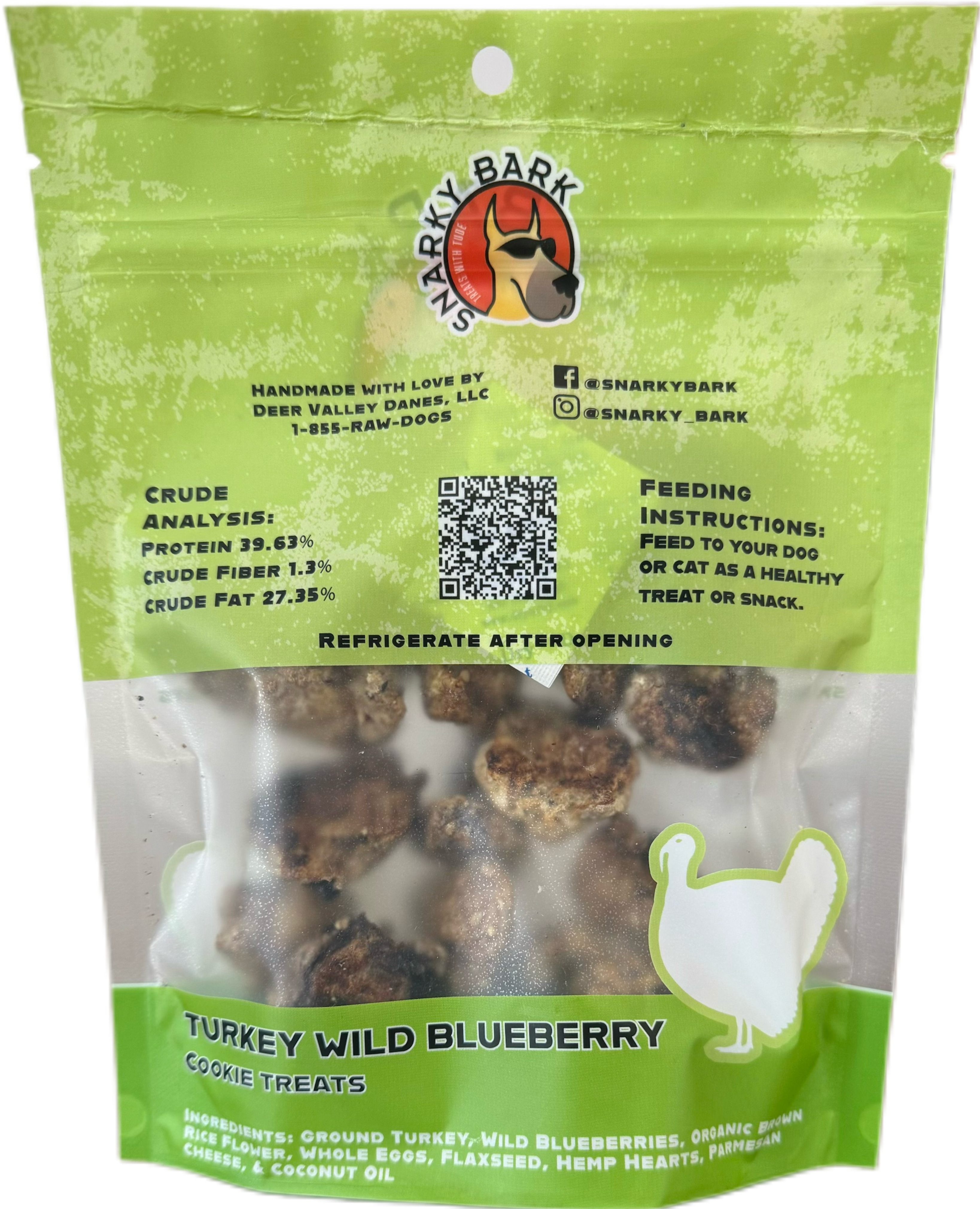 Turkey & Wild Blueberry Limited Ingredient Pet Treats