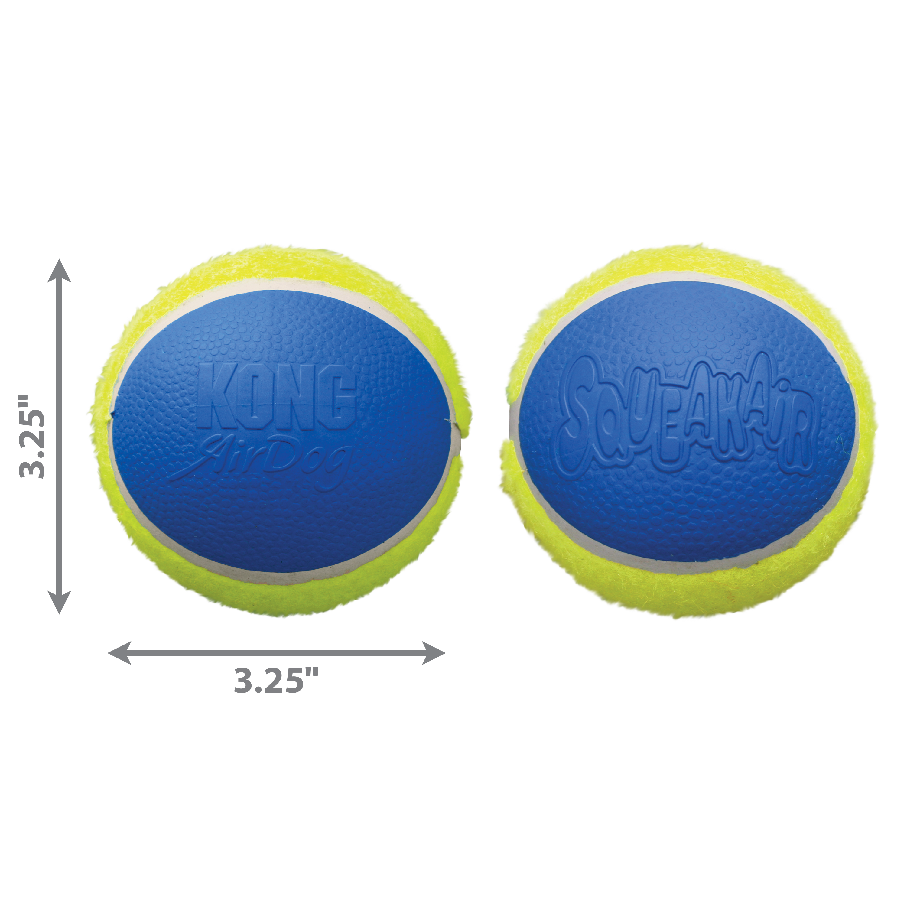 KONG SqueakAir Ultra Balls Dog Fetch Toy with Squeaker