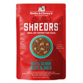 Beef & Salmon Shredded Dog Food in Broth, Adult Recipe
