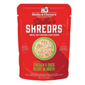 Shredded Chicken & Duck Dog Food in Broth, Grain-Free