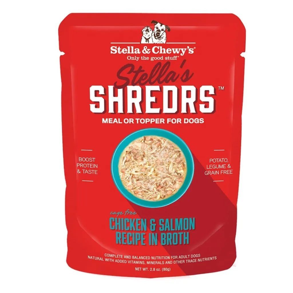 Shredded Muscle Meat Dog Food in Savory Broth for Adult Dogs
