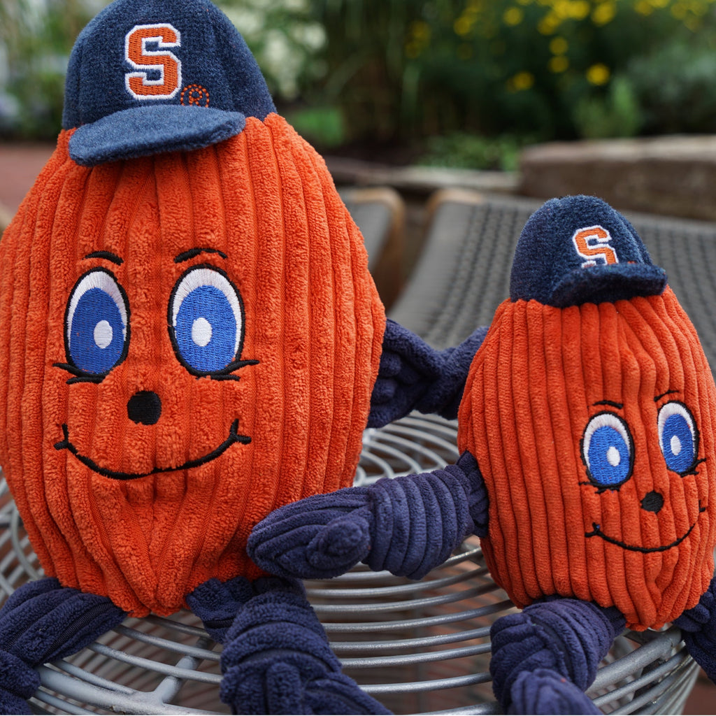 Syracuse Otto the Orange Plush Dog Toy