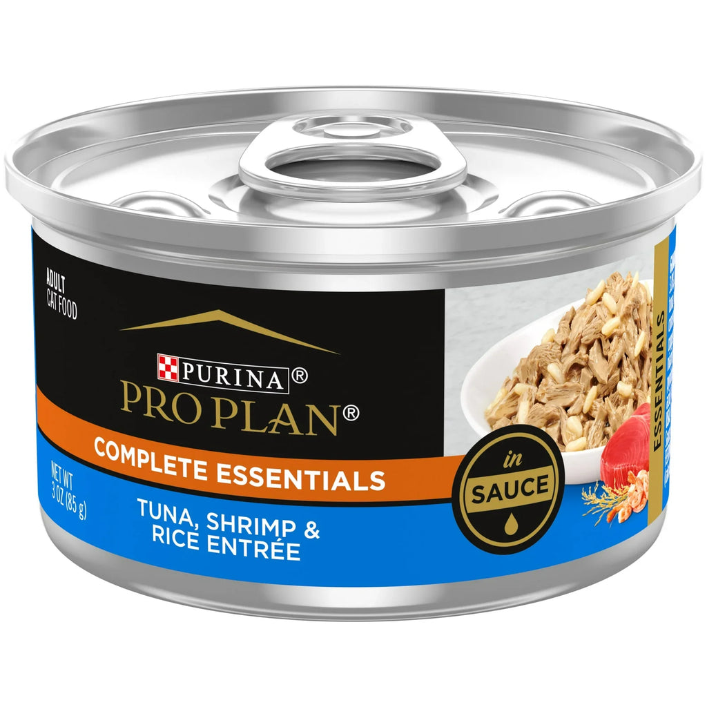 Tuna & Shrimp Cat Food with Rice in Savory Sauce