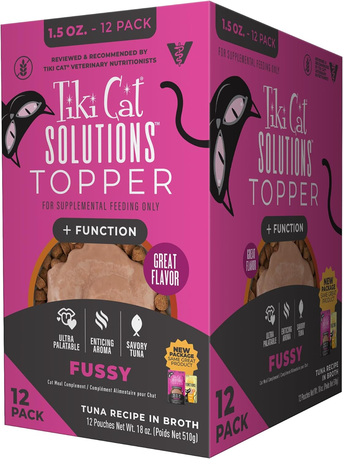 Tuna & Egg Gravy Cat Food Topper, Grain-Free, Non-GMO