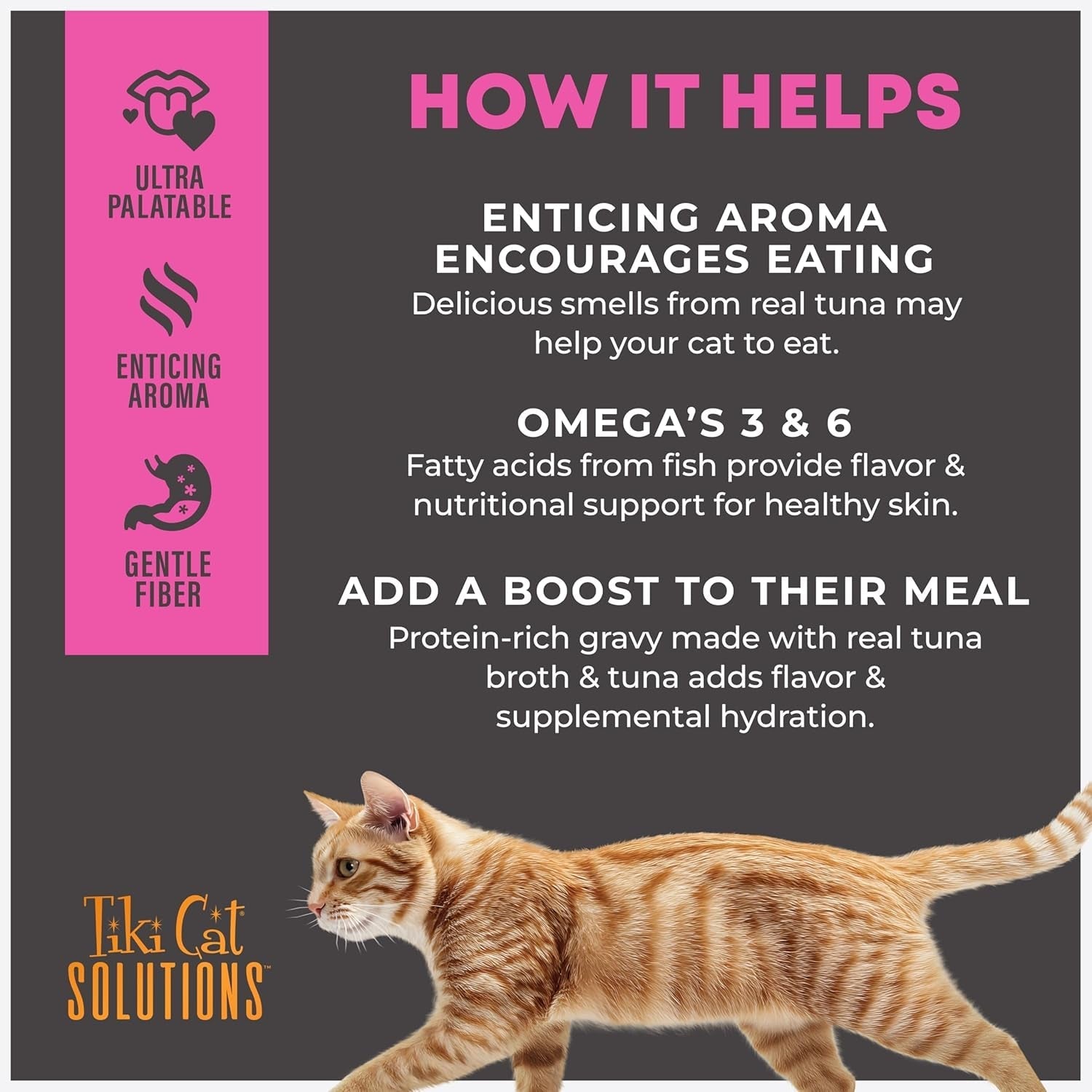 Tuna & Egg Gravy Cat Food Topper, Grain-Free, Non-GMO