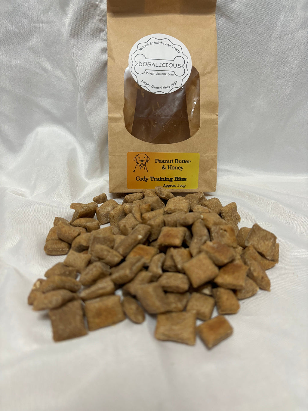 Cody Training Bites Peanut Butter & Honey Dog Treats
